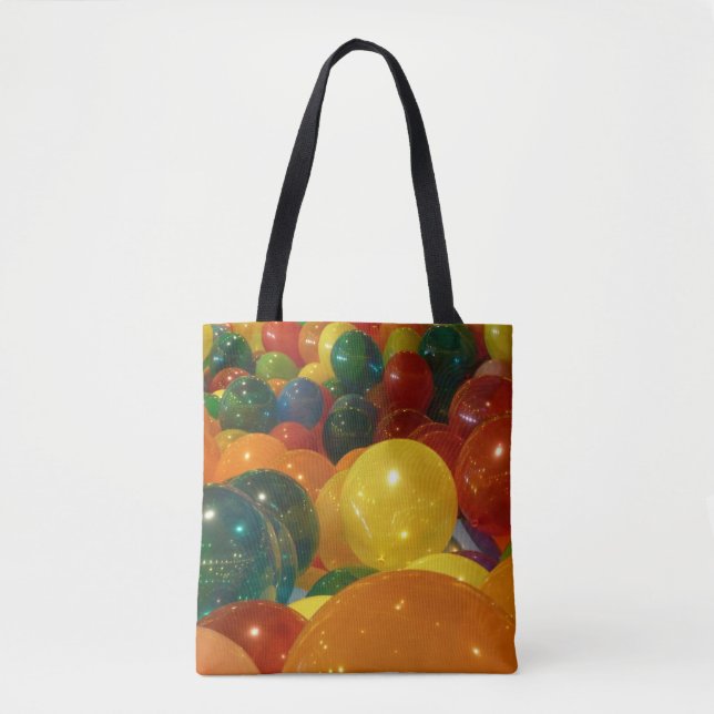Balloons Colourful Party Design Tote Bag (Front)