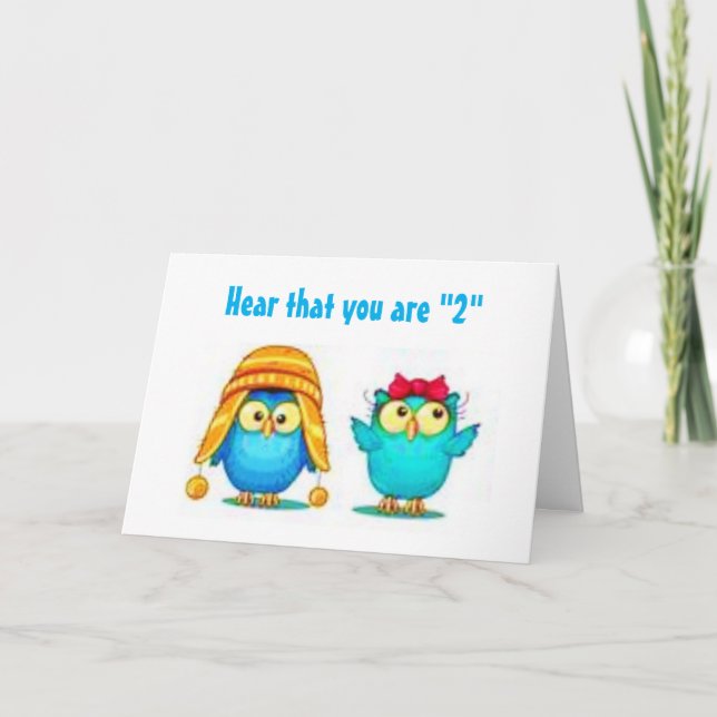 BALLOONS INSIDE AND WISHES TOO FOR BIRTHDAY! HOLIDAY CARD (Front)