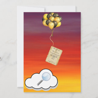 Balloons Invitation