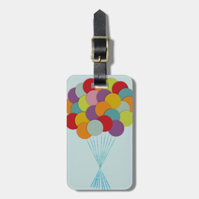 Balloons Luggage Tag (Front Vertical)