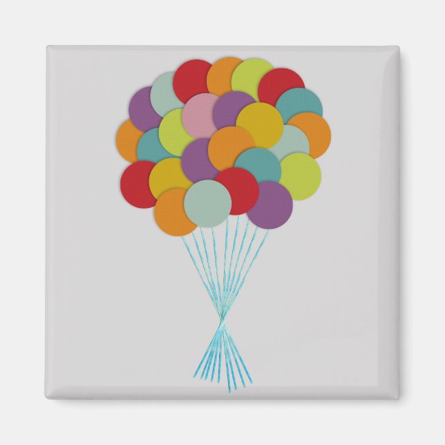 Balloons Magnet (Front)