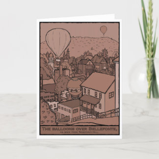 Balloons Over Bellefonte Card
