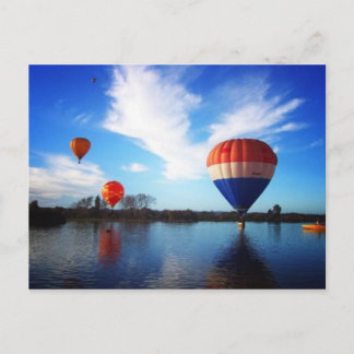 Balloons over Henley Lake Postcard