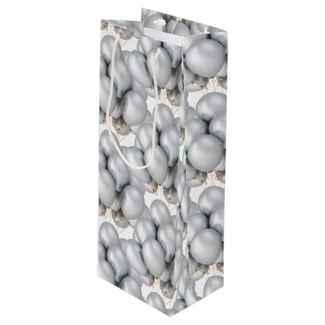 Balloons Paper Gift Bag (Front Angled)