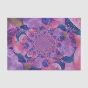 Balloons Vintage Antique Purple Pink Colorful Tissue Paper