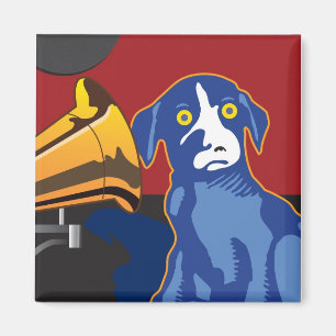 Ballou Music Hound Magnet