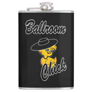 Ballroom Chick #4 Hip Flask