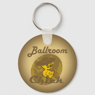 Ballroom Chick #6 Key Ring