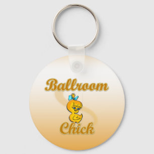 Ballroom Chick Key Ring