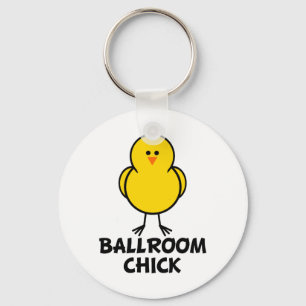 Ballroom Chick Key Ring