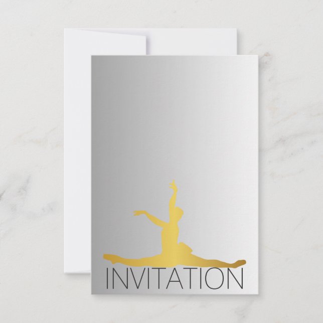 Ballroom Classic Dance Festival Vip Invitation (Front)