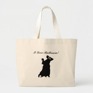 "Ballroom Couple" Personalised Tote Bag
