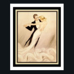 "Ballroom Dance"  16 x 20 Art Deco Print<br><div class="desc">Beautiful Art Deco Print entitled "Ballroom Dance" by Louis Icart</div>
