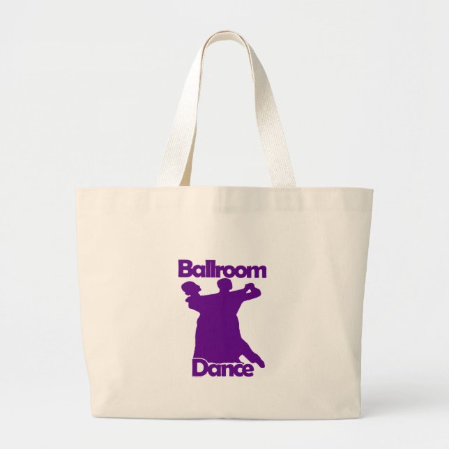 Ballroom Dance Large Tote Bag (Front)