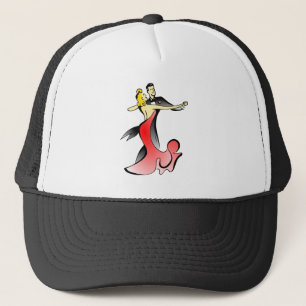 Ballroom Dancers dancing couple swing dance Trucker Hat