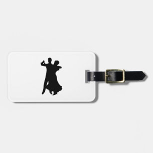 BALLROOM DANCERS LUGGAGE TAG