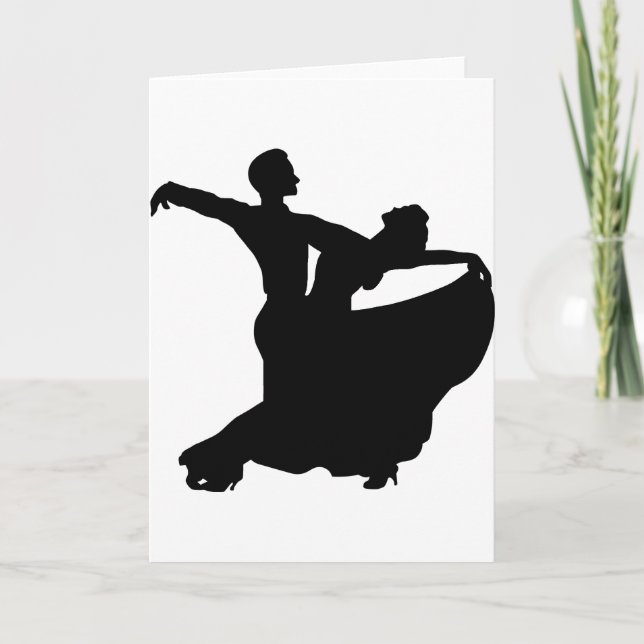 Ballroom Dancing Card (Front)