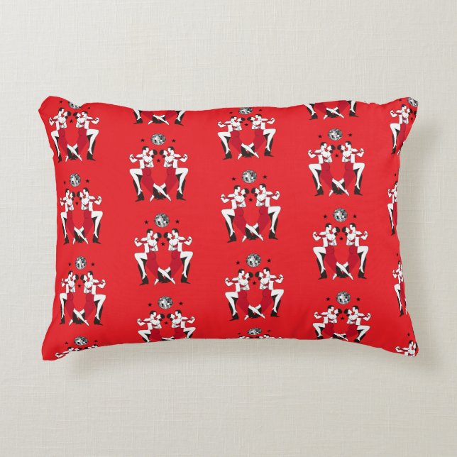 Ballroom Dancing Champions Decorative Cushion (Front)