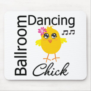 Ballroom Dancing Chick Mouse Pad