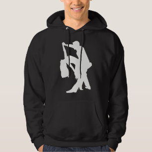 Ballroom dancing couple hoodie