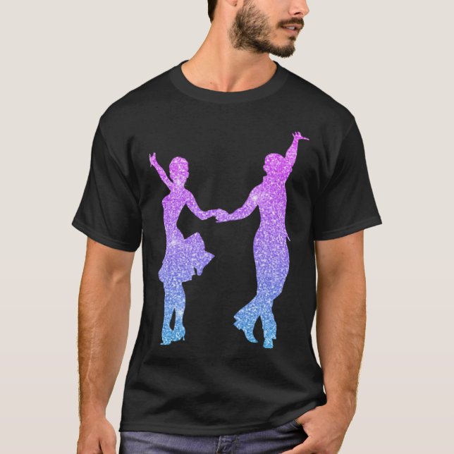 Ballroom Dancing  for Women Girls Students Dancers T-Shirt (Front)