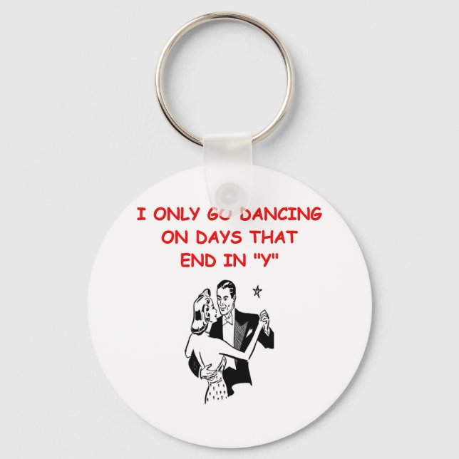 ballroom dancing key ring (Front)
