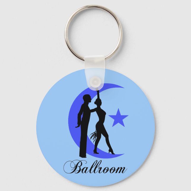 Ballroom dancing key ring (Front)
