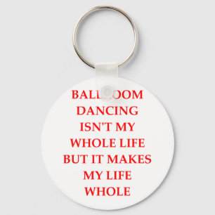 ballroom dancing key ring