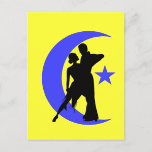 Ballroom Dancing Postcard