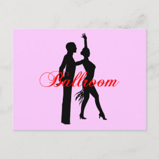 Ballroom Dancing Postcard