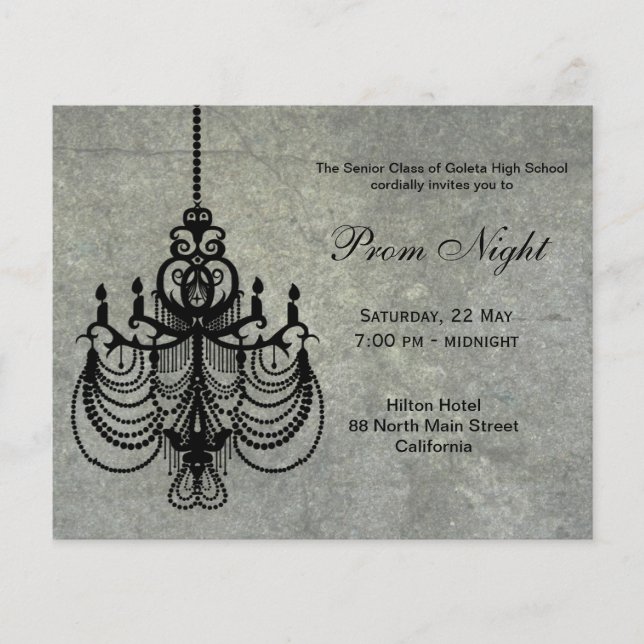 Ballroom Party Flyer (Front)