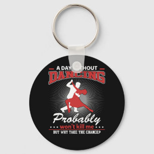 Ballroom Swing Dancing Dancesport Lindy Tango Danc Key Ring