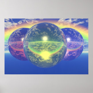 Balls 2 - Un-natural Rainbow Poster