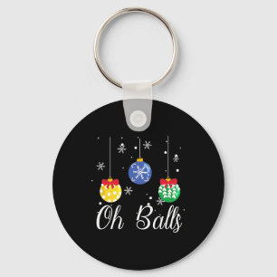 Balls Christmas Ornament Buffalo Plaid Family Pyja Key Ring