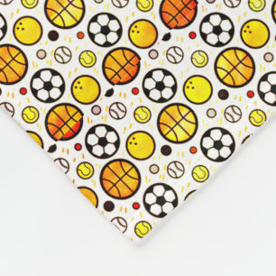 Balls! Fleece Blanket