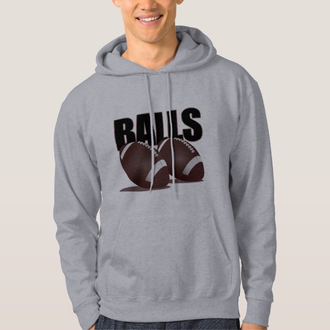 BALLS - Football (Light) Hoodie (Front)