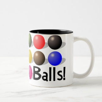 Balls Mug For Snooker Players and ALL!