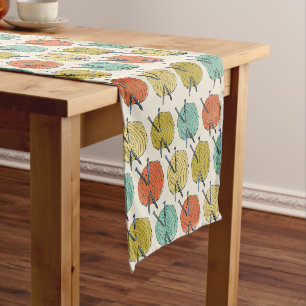 Balls of Wool Yarn Pattern Short Table Runner