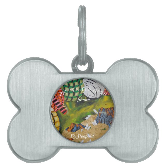 BALLS PET ID TAG (Front)