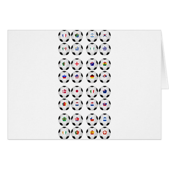 Balls With Flags (Front Horizontal)