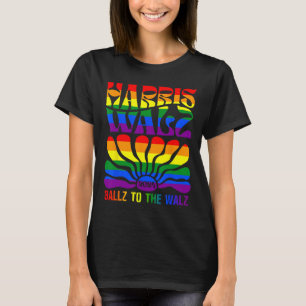 Ballz To The W Harris W 2024 Kalama Harris Waltz 2 T-Shirt