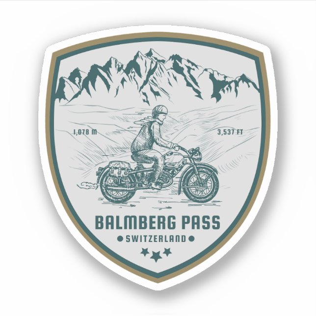 Balmberg Pass swiss–alps motorcycle tour (Front)