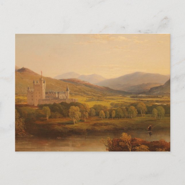 Balmoral Castle by James Cassie Postcard (Front)