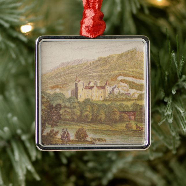 Balmoral Castle Metal Ornament (Tree)