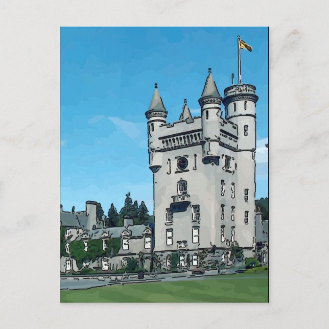 Balmoral Castle Postcard (Front)