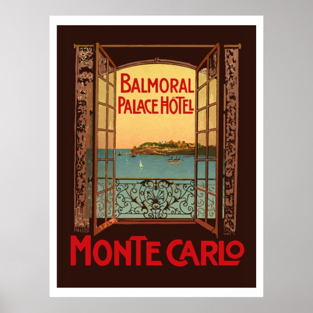 Balmoral Palace Hotel (Monte Carlo) Poster (Front)