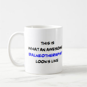 balneotherapist, awesome coffee mug