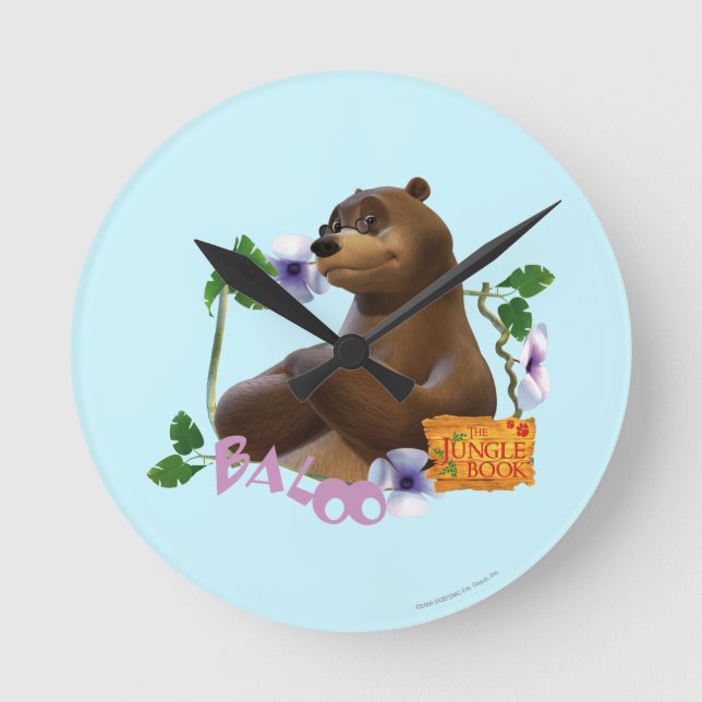Baloo 2 round clock (Front)