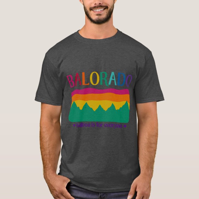 Balorado Balboa is for everyone Oversized T-Shirt (Front)