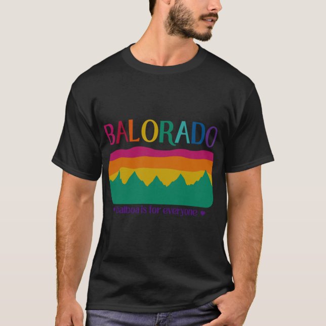Balorado Balboa is for everyone Oversized T-Shirt (Front)